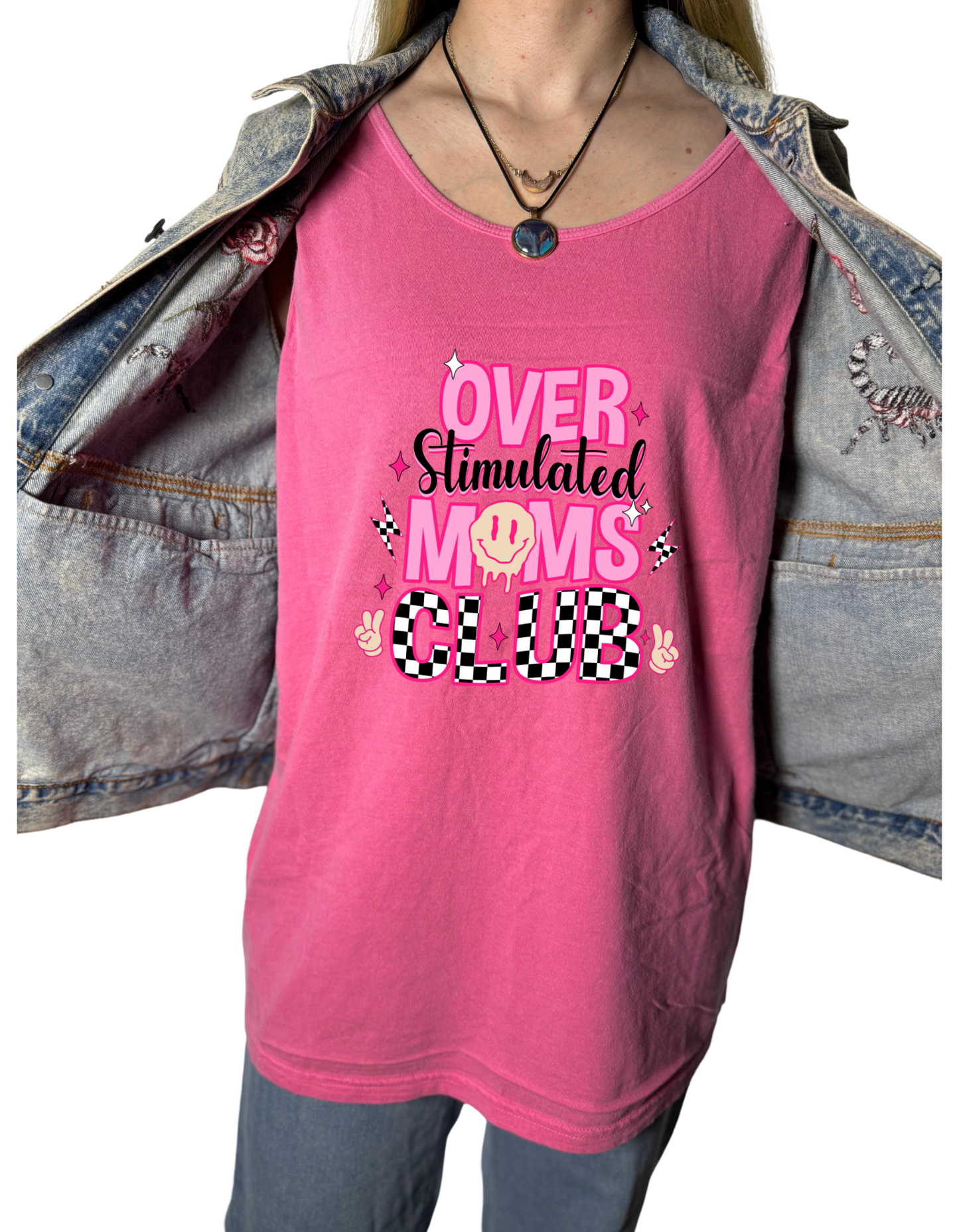 Overstimulated Moms Club Tank