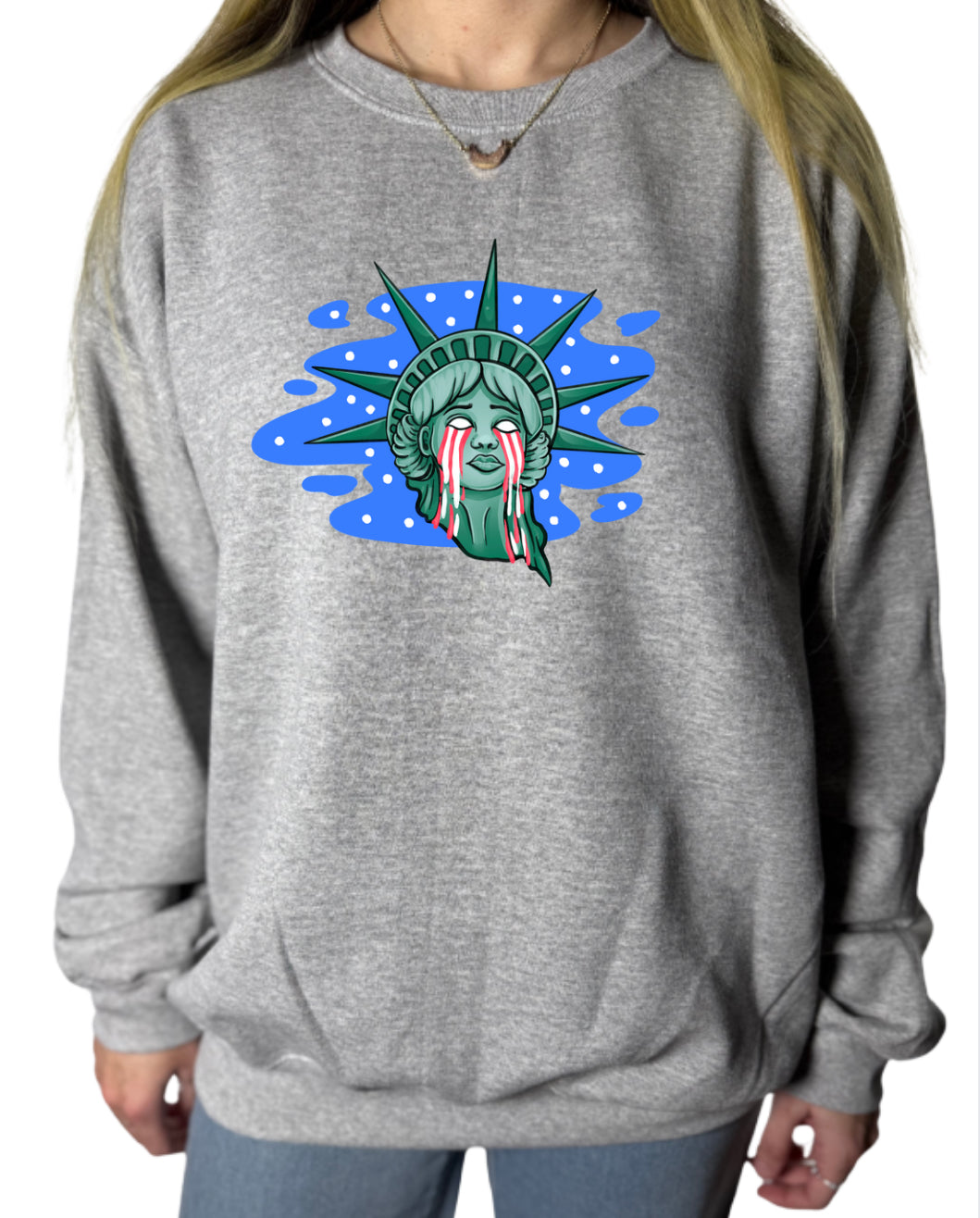 Lady Liberty Gildan Tops