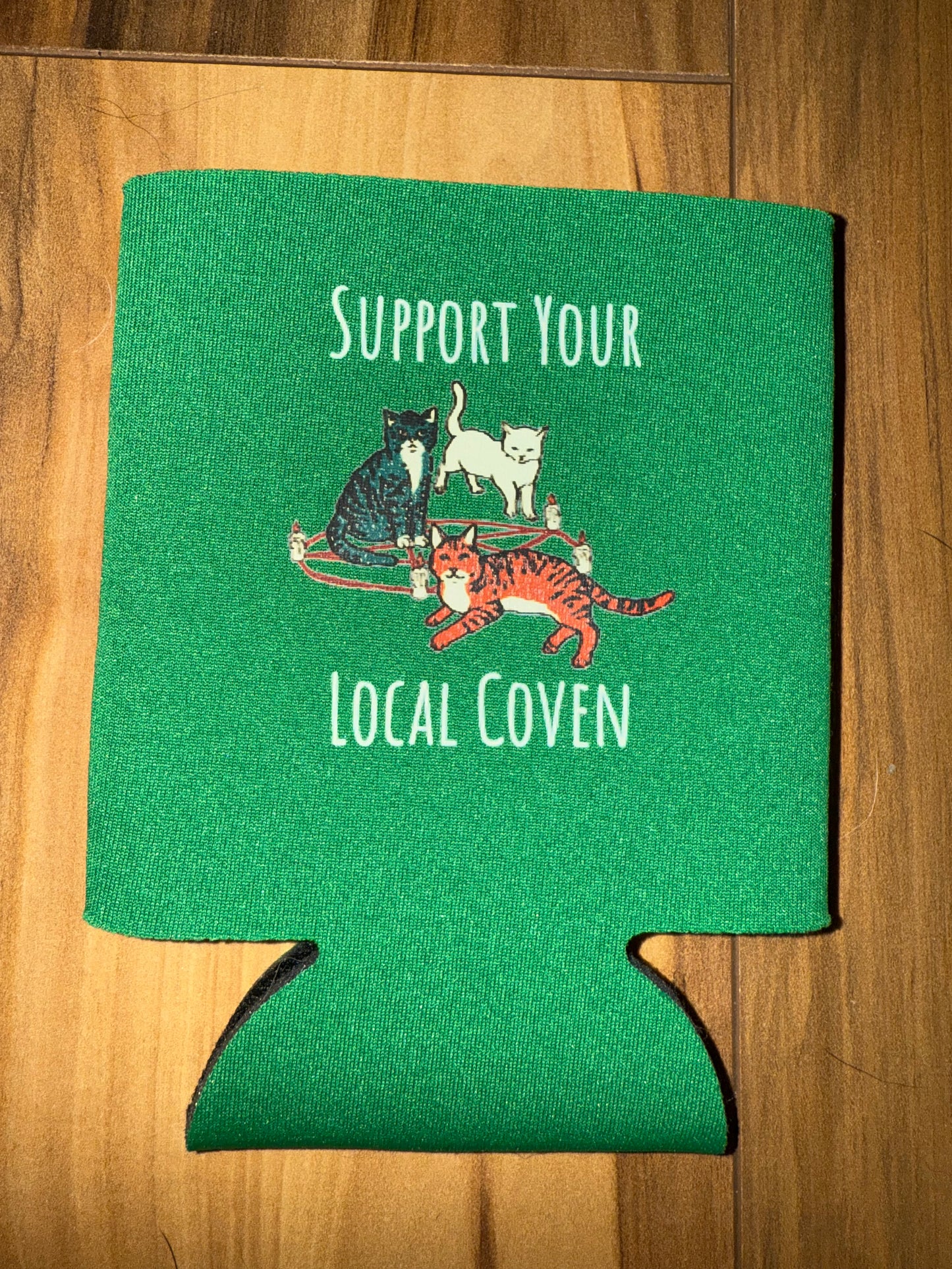 Support Your Local Coven Coozie