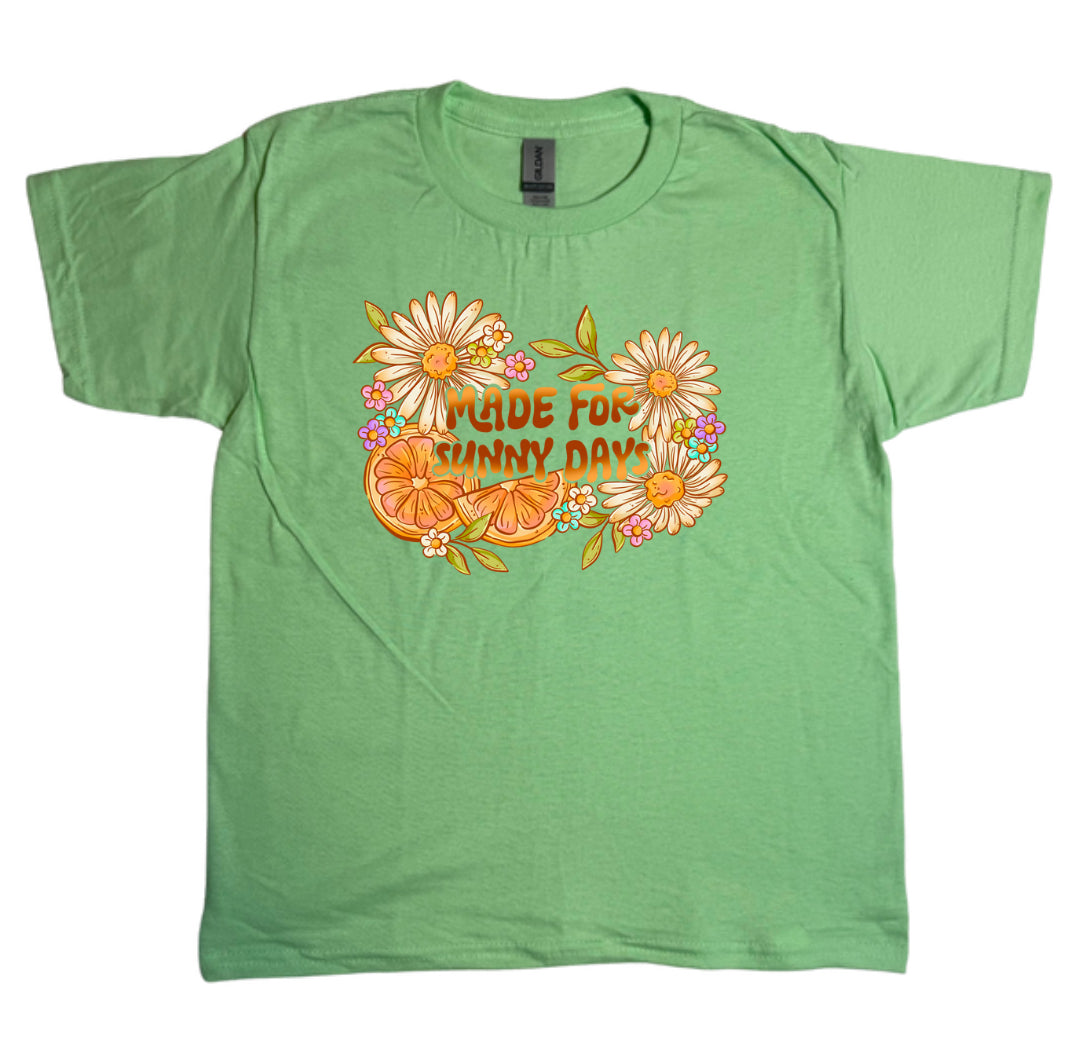 Made For Sunny Days Gildan Youth Tee