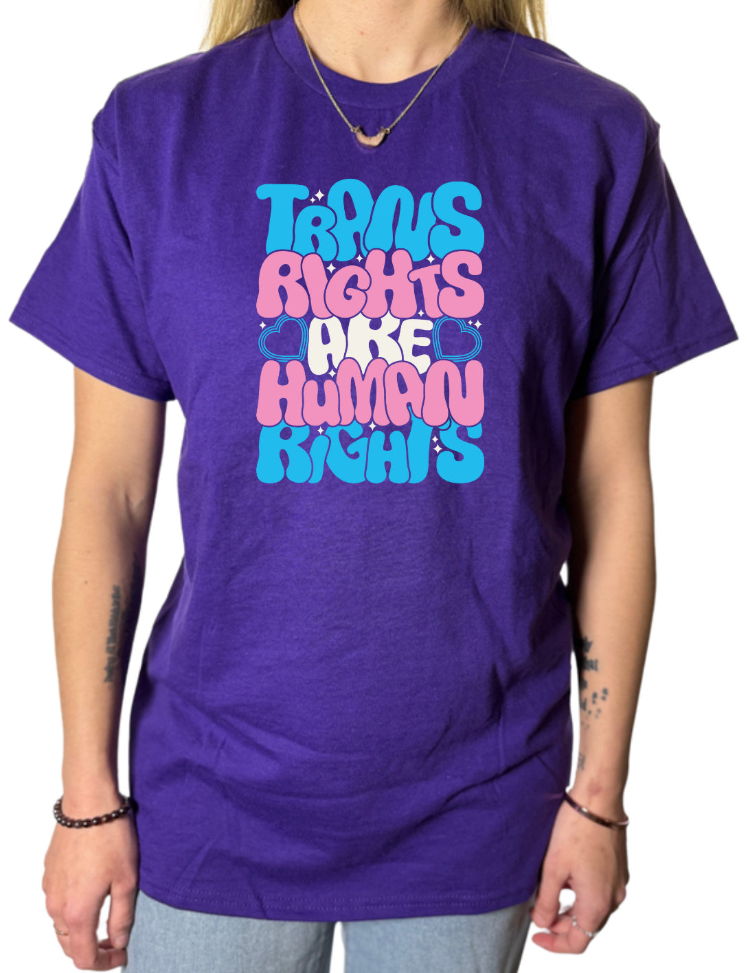 Trans Rights Gildan Tops