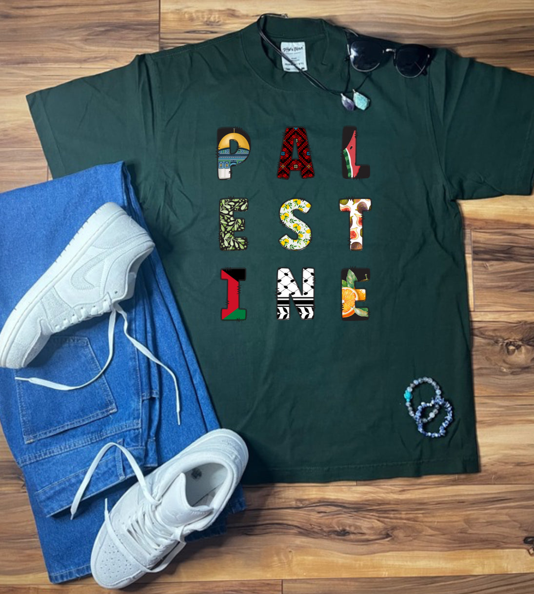 Palestine Shaka Wear Tee