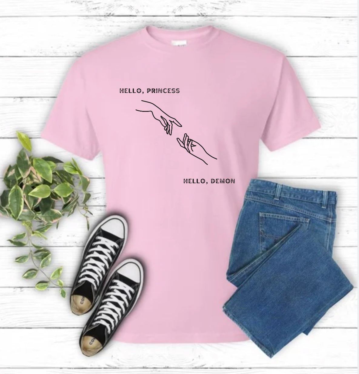 Officially Licensed Brea Lamb: Hello Sublimation Gildan Tops