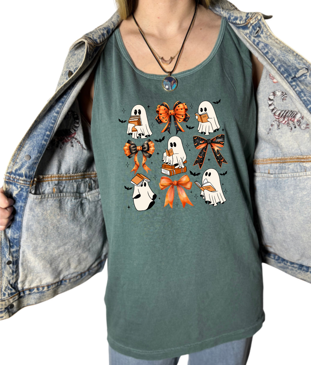 Ghosts and Books Tank