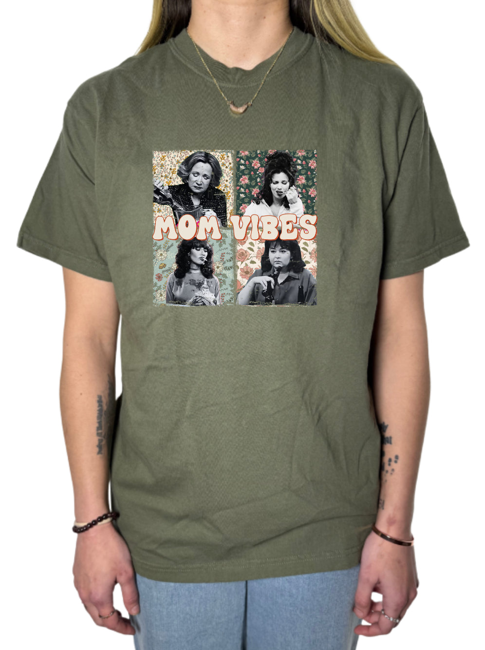 Mom Vibes Comfort Colors Tee