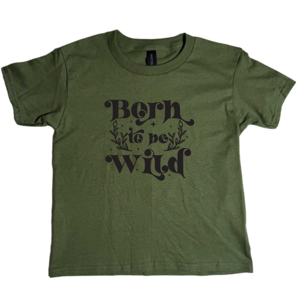 Born To Be Wild Youth Gildan Tee