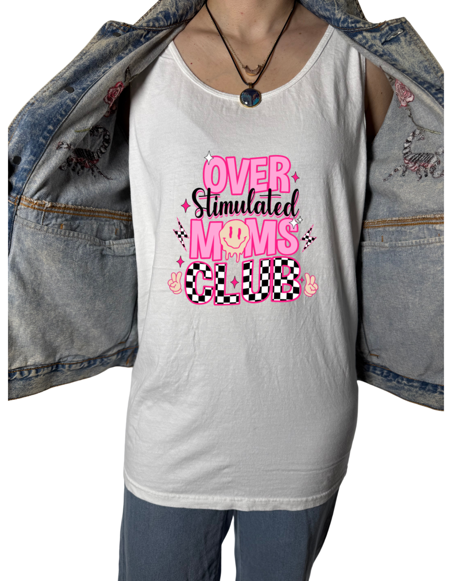 Overstimulated Moms Club Tank