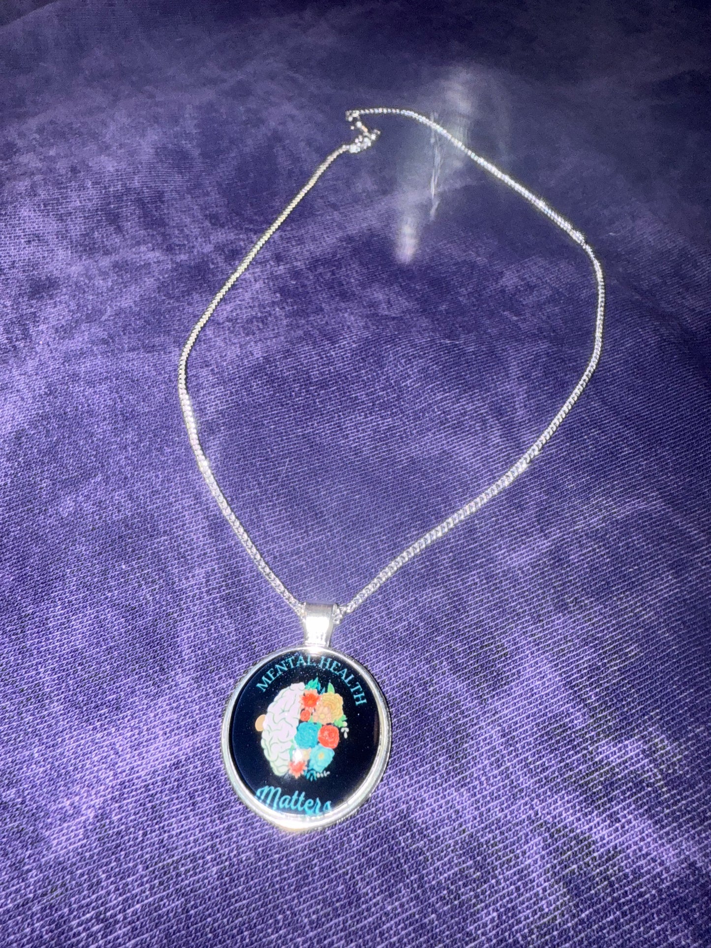 Sublimated Mental Health Matters Necklace