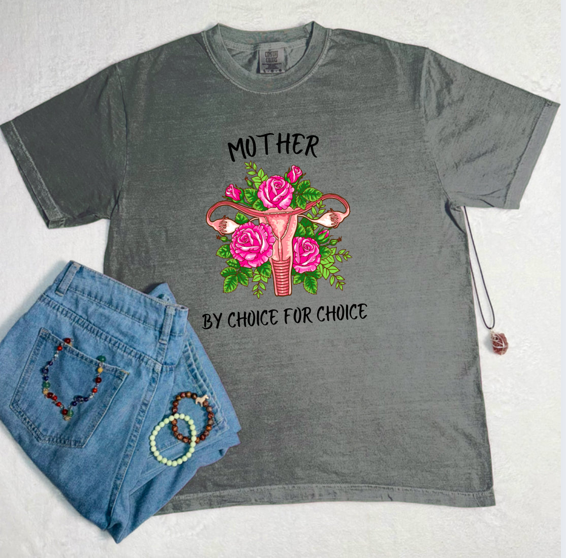 Mother By Choice Comfort Colors Tee