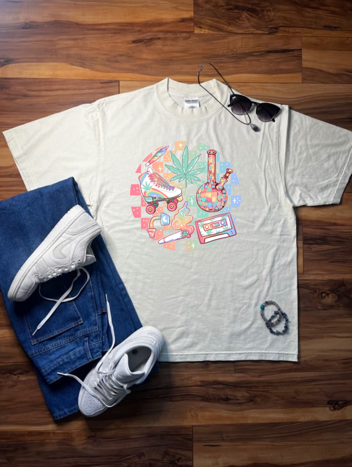 Retro 420 Shaka Wear Tee