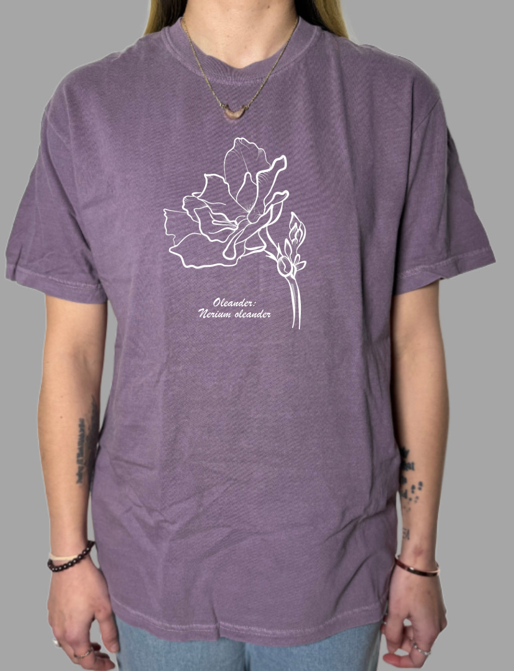 Officially Licensed Nova Nox: Oleander Comfort Colors Tee