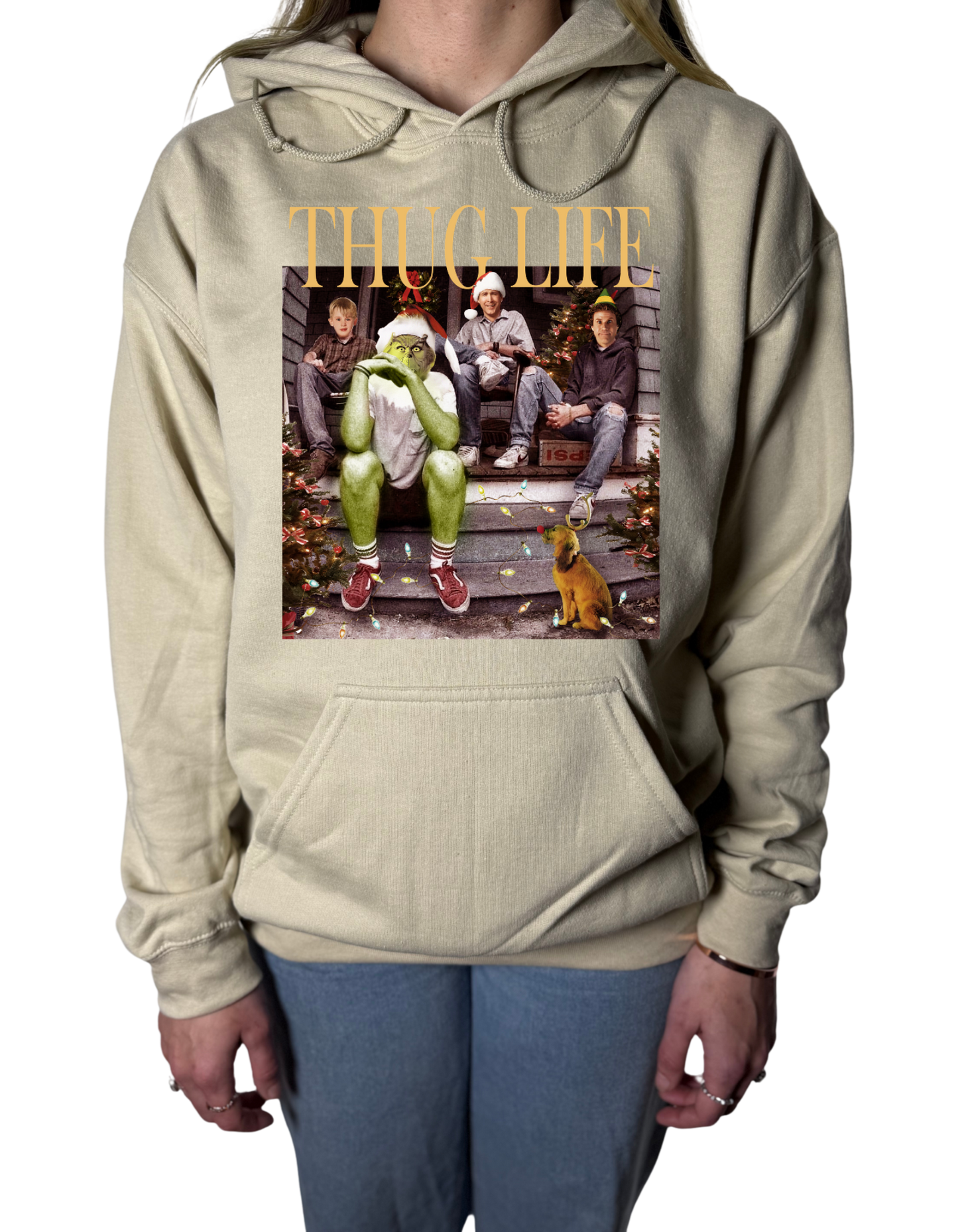 Thug Life Christmas Gildan Tops