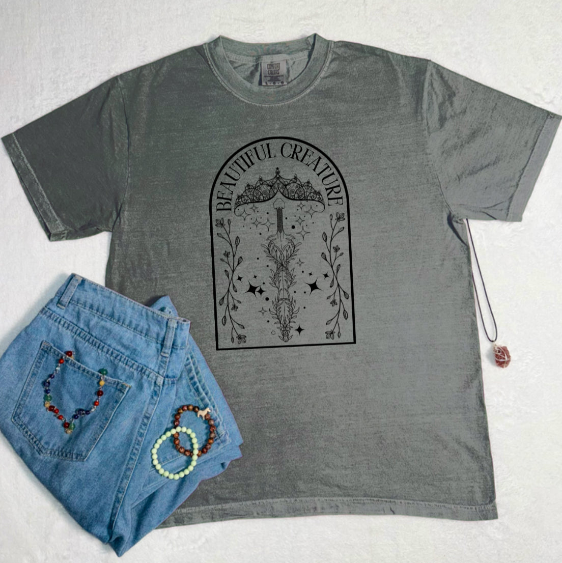 Officially Licensed Brea Lamb: Beautiful Creature Comfort Colors Tee