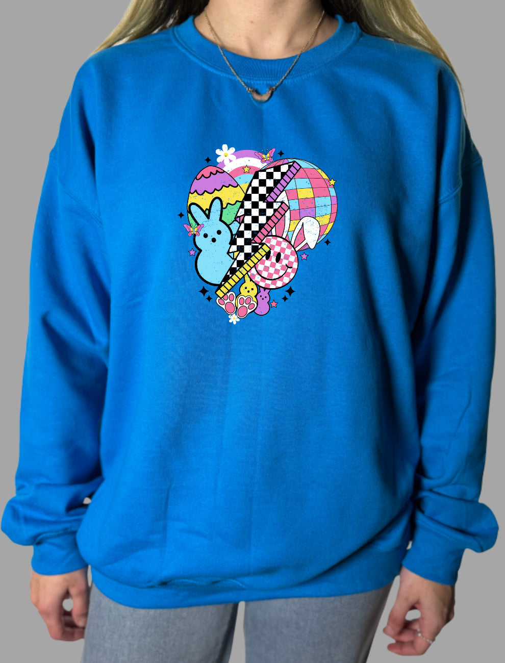 Retro Easter Gildan Tops