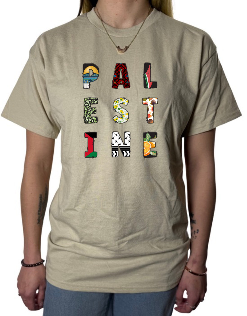 Palestine Gildan Tops