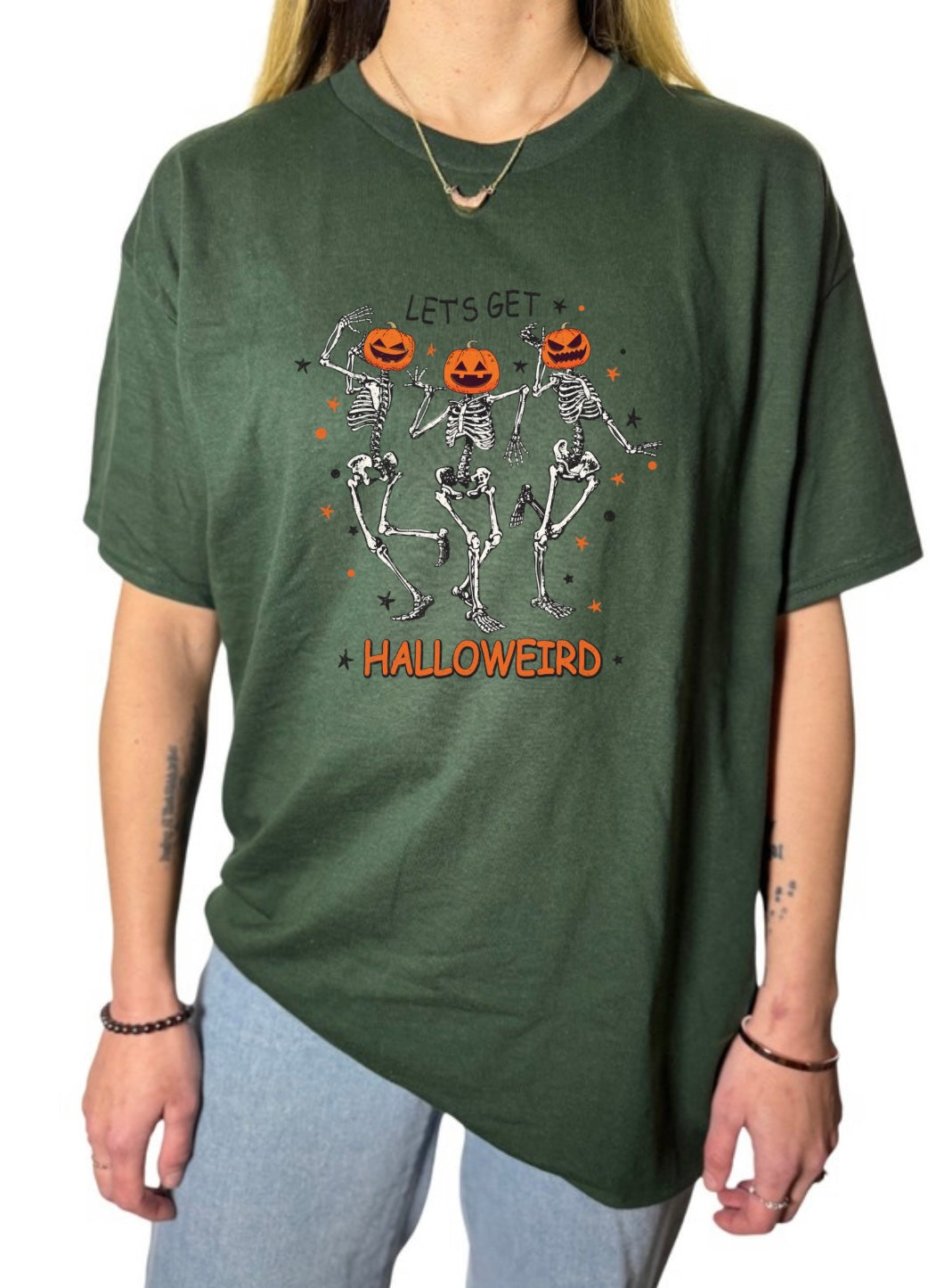 Halloweird Gildan Tops