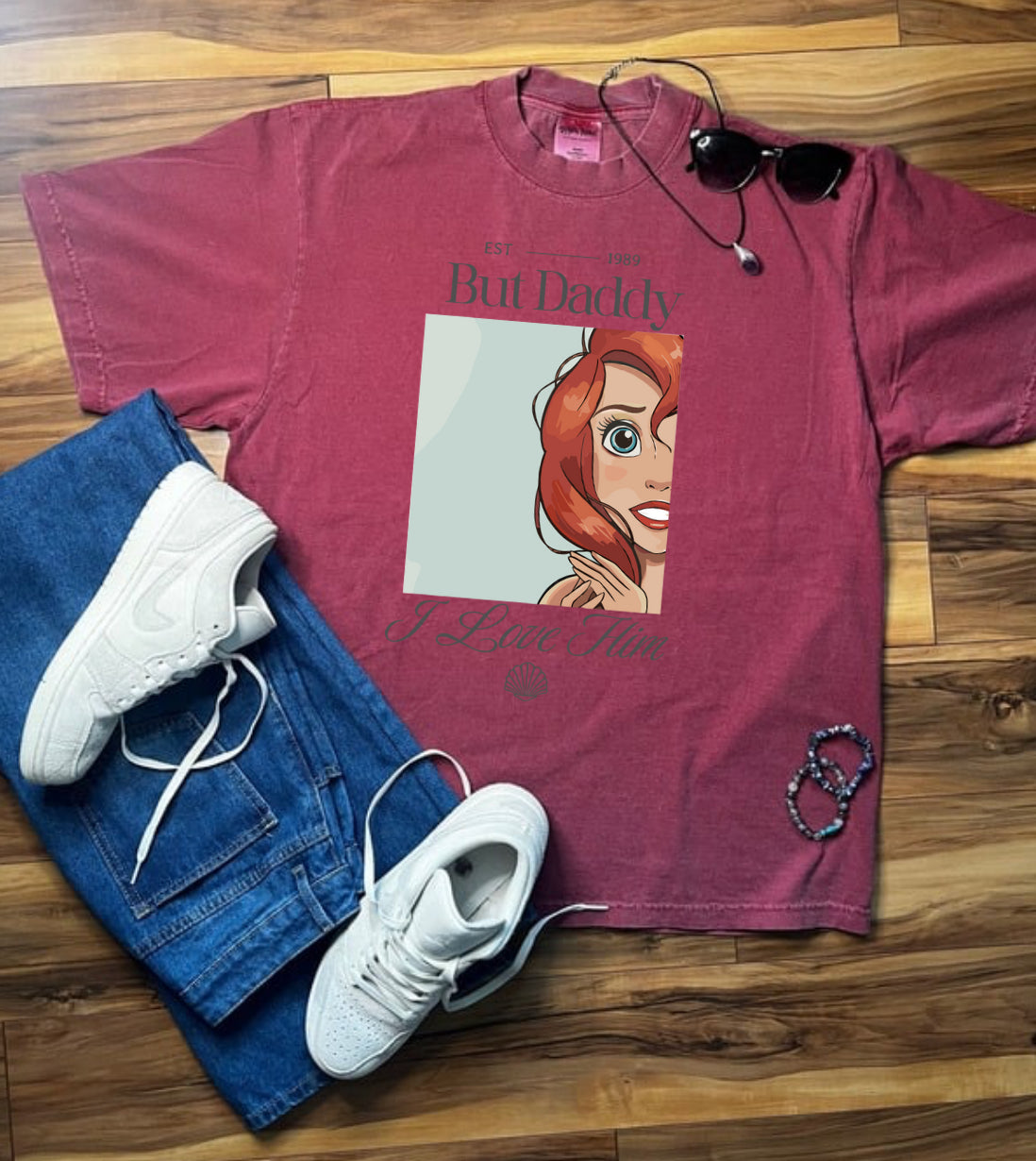 I Love Him Shaka Wear Tee