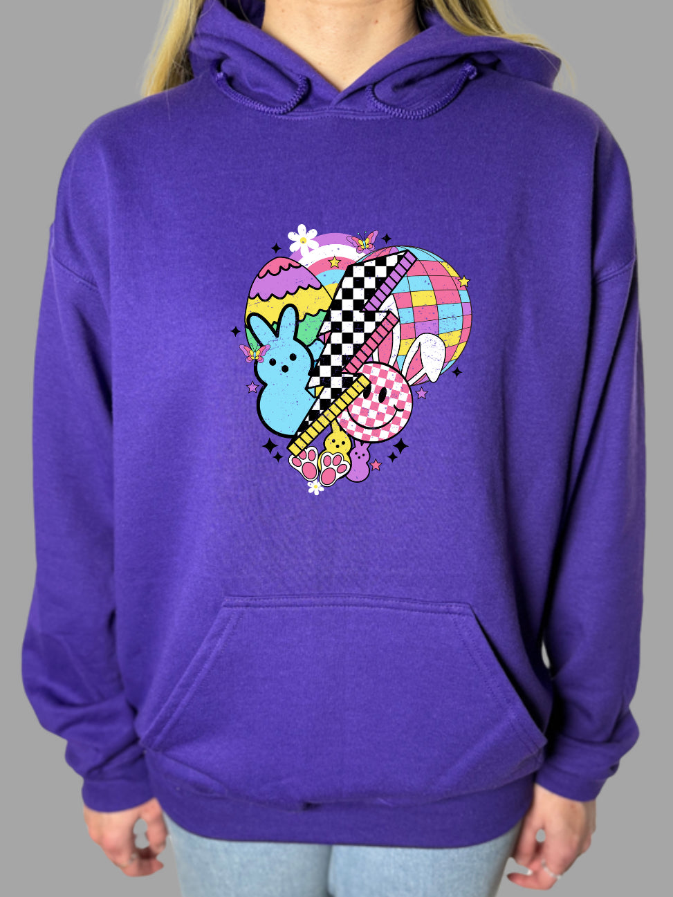 Retro Easter Gildan Tops