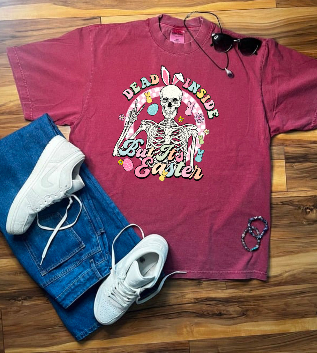 Dead Inside But It’s Easter Shaka Wear Tee