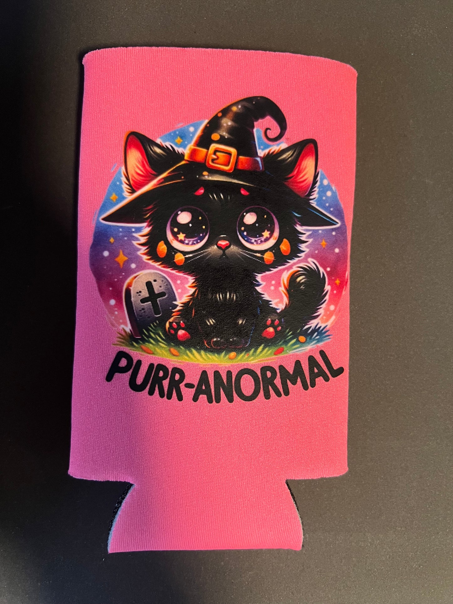Purr-anormal Tall Coozie