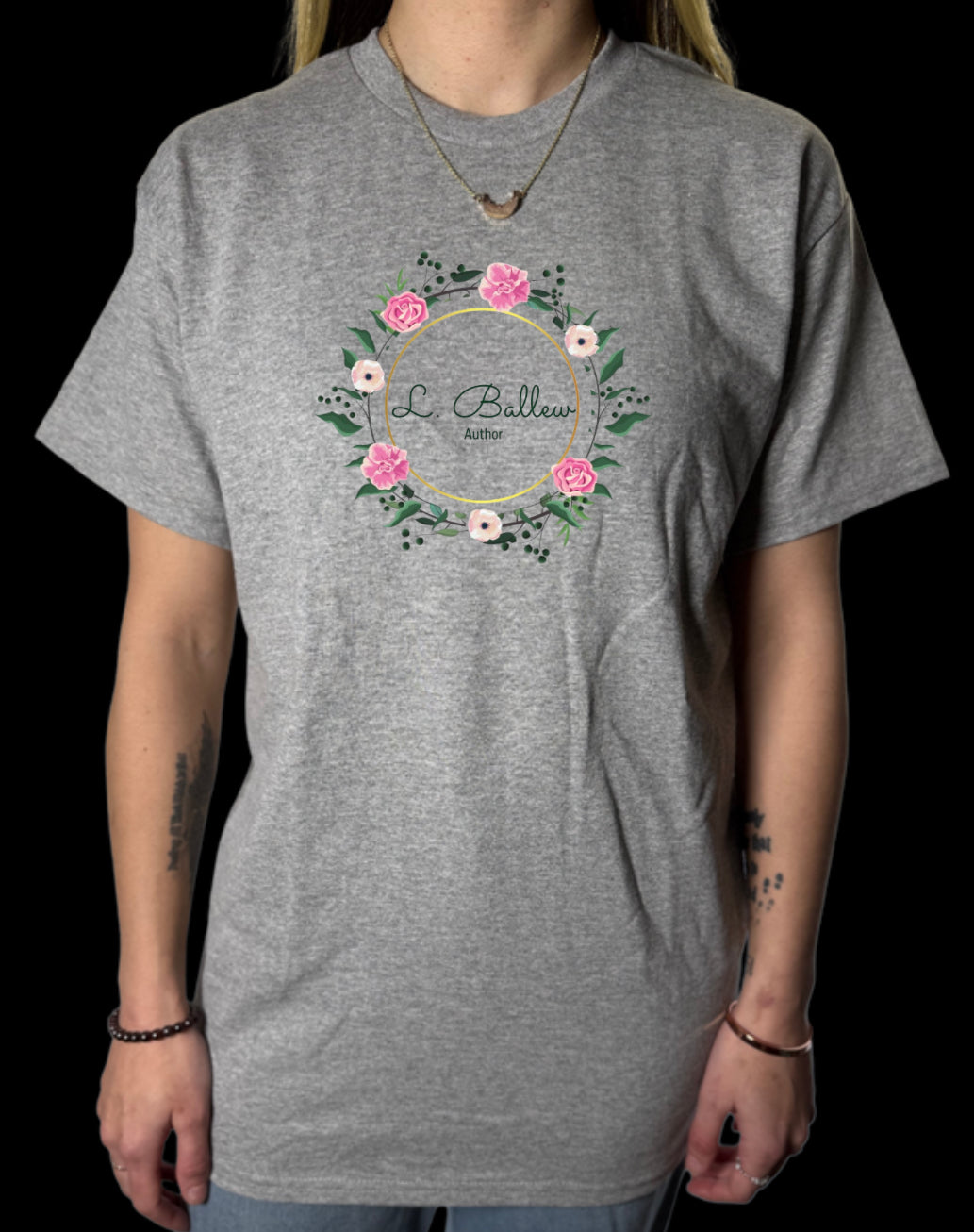 Officially Licensed L Ballew: L Ballew Sublimation Gildan Top