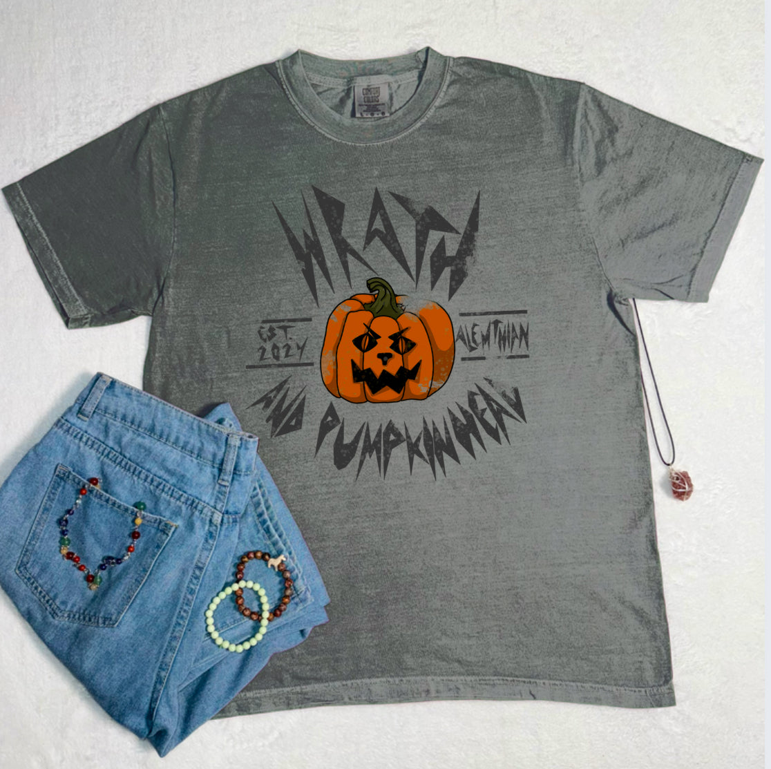 Officially Licensed Brea Lamb: Wrath and 🎃 World Tour Comfort Colors Band Tee