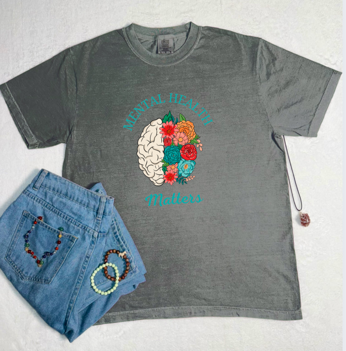 Mental Health Matters Comfort Colors Tee