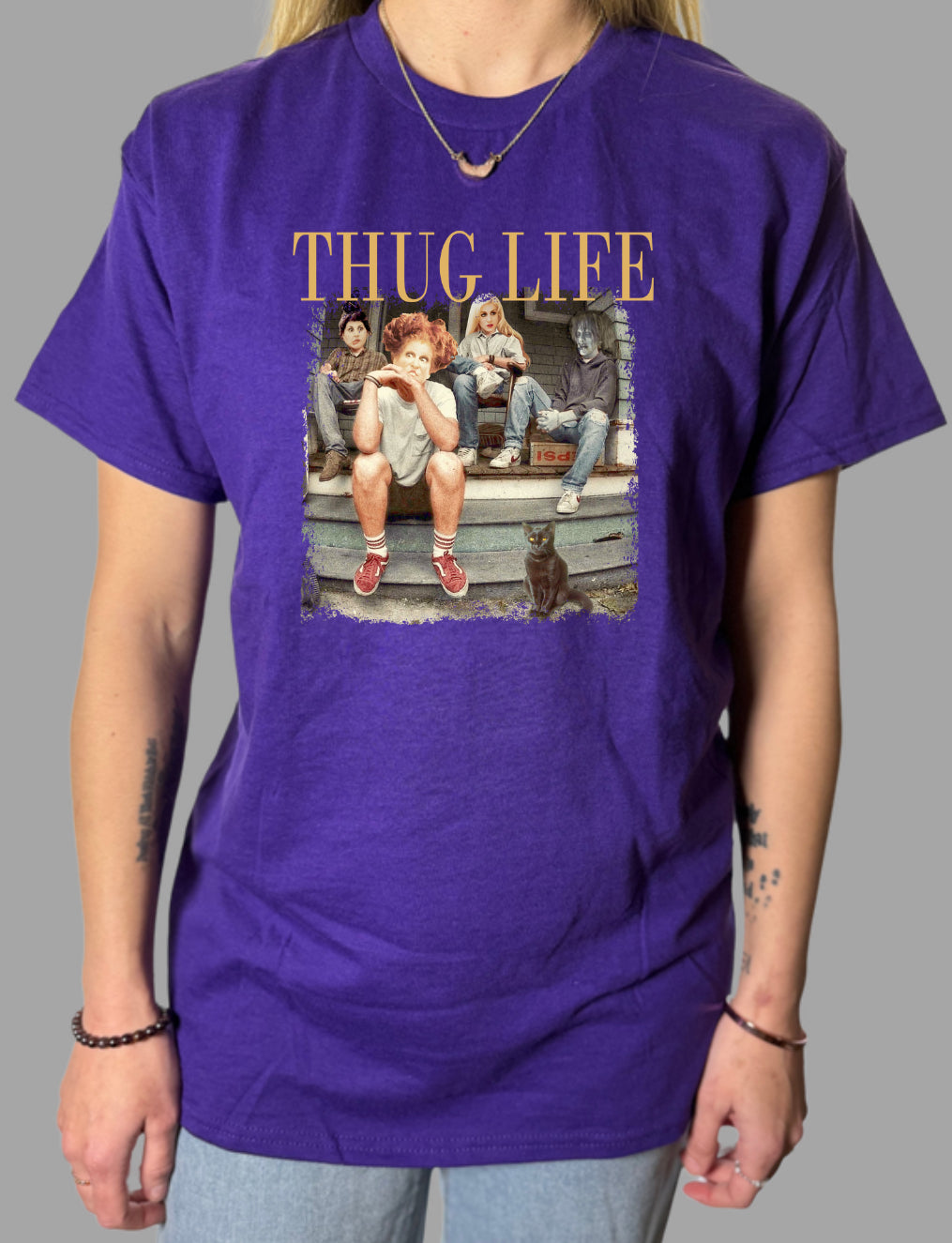 Thug Life Gildan Tops