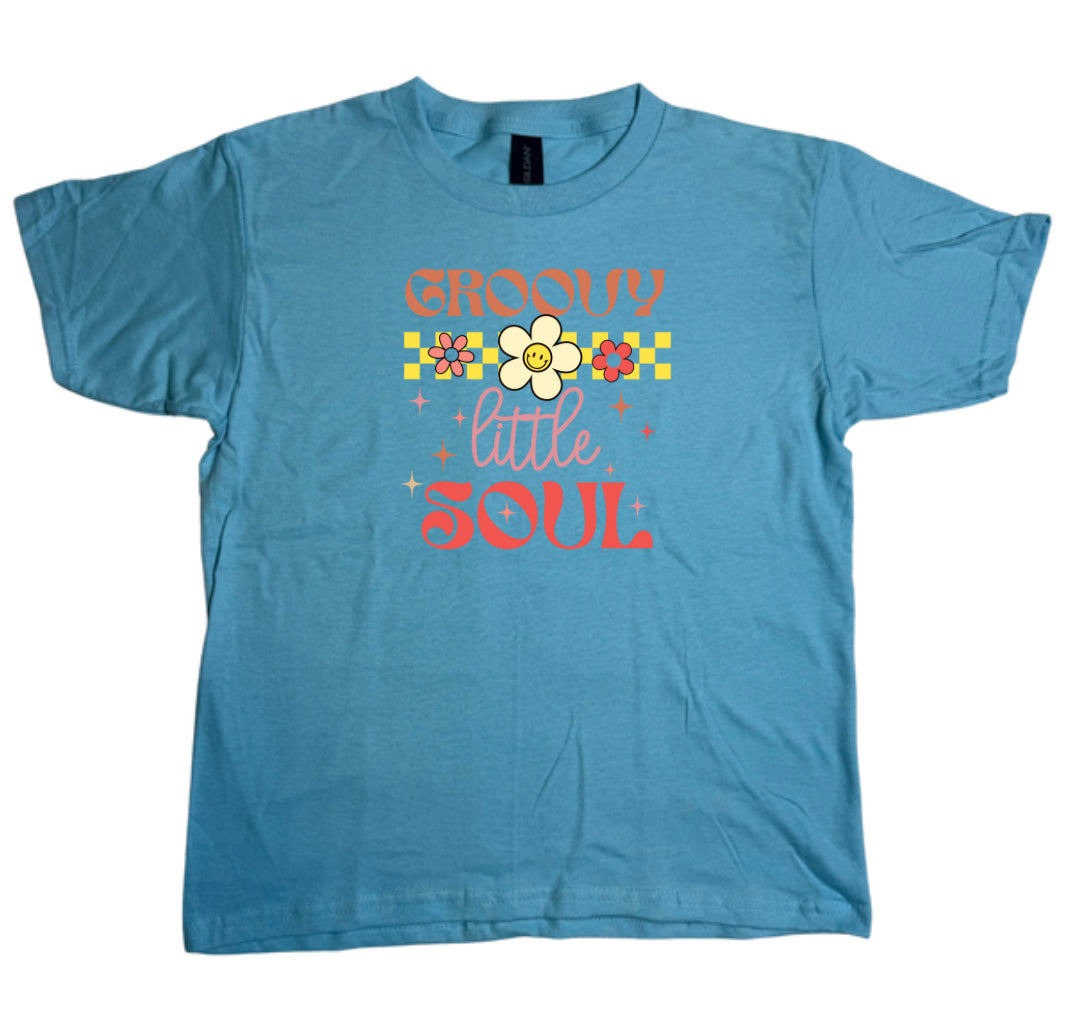 Groovy Little Soul Gildan Youth Tee