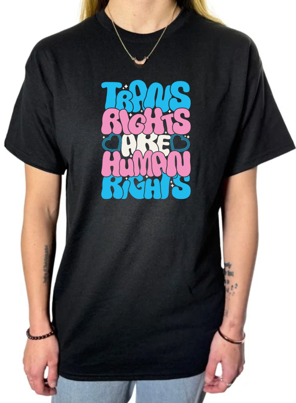 Trans Rights Gildan Tops