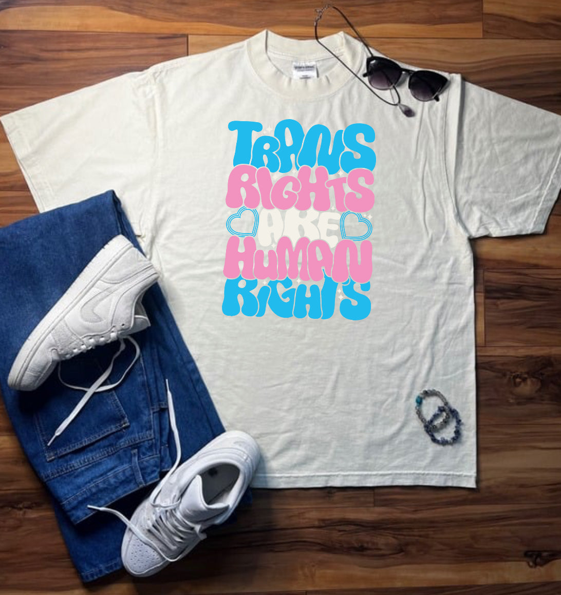 Trans Rights Shaka Wear Tee