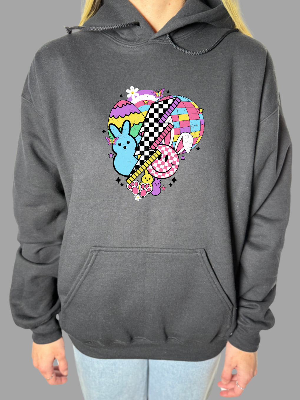 Retro Easter Gildan Tops