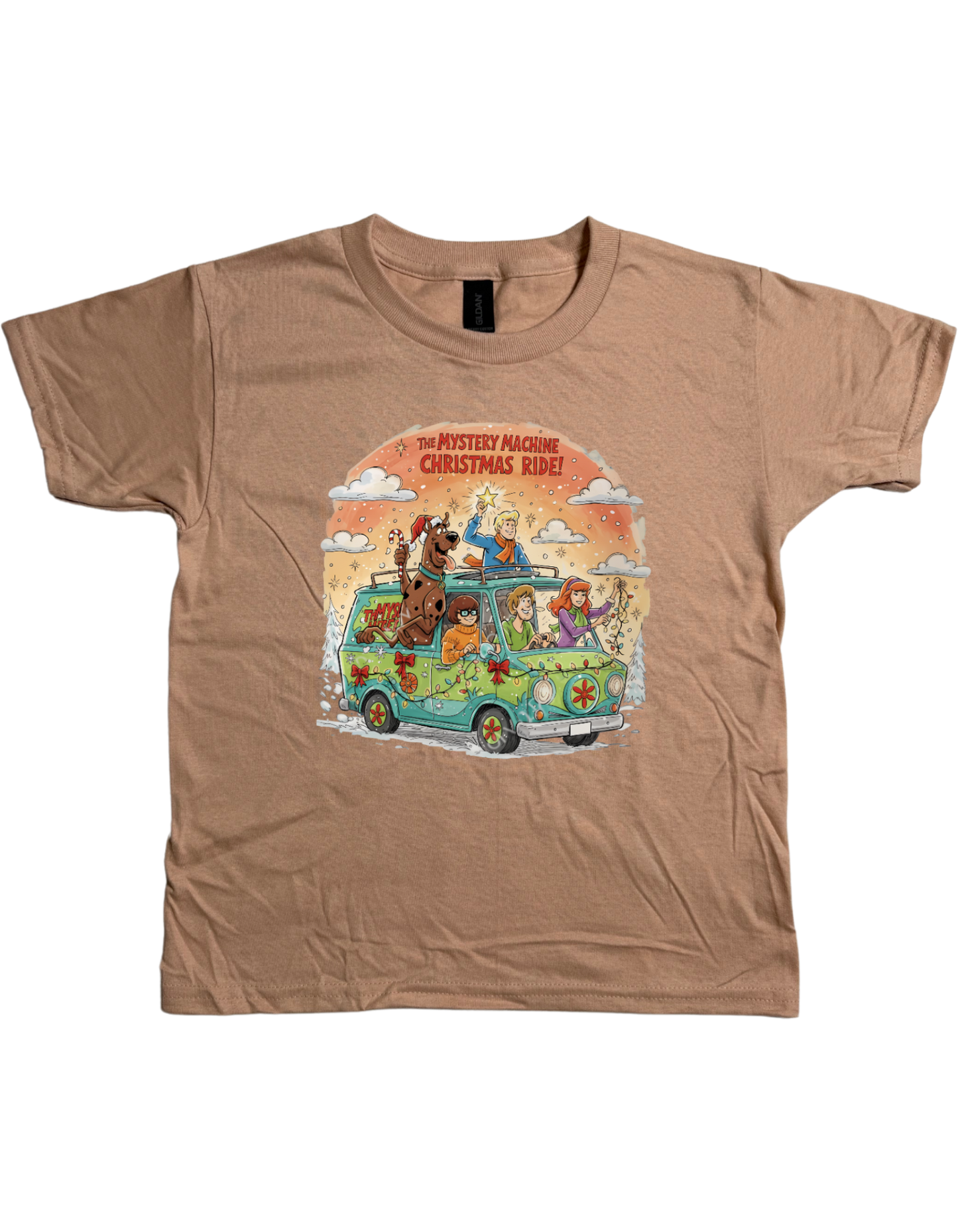 Scooby Christmas Youth Tee