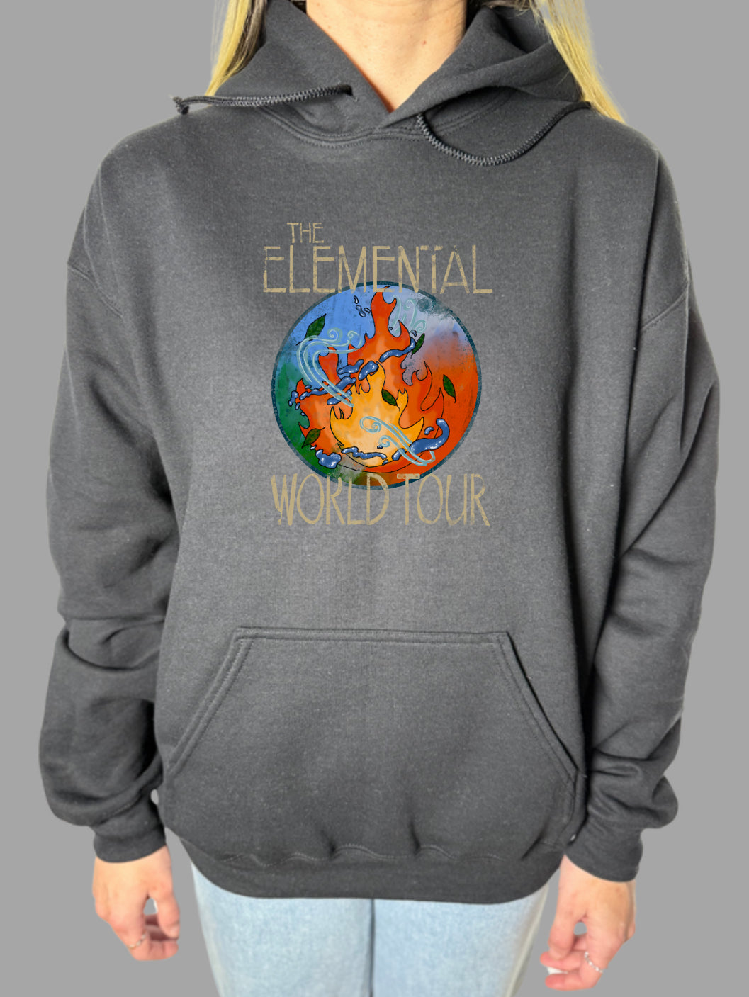 Brea Lamb Offically Licensed: The Elemental Band Tee Gildan DTF Tops