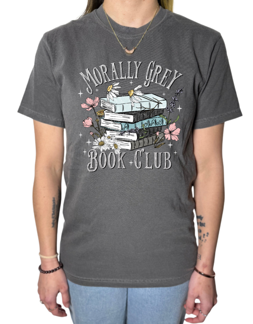 Morally Grey Comfort Colors Tee