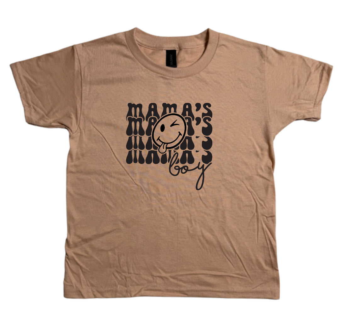 Mamas Boy Youth Gildan Tee