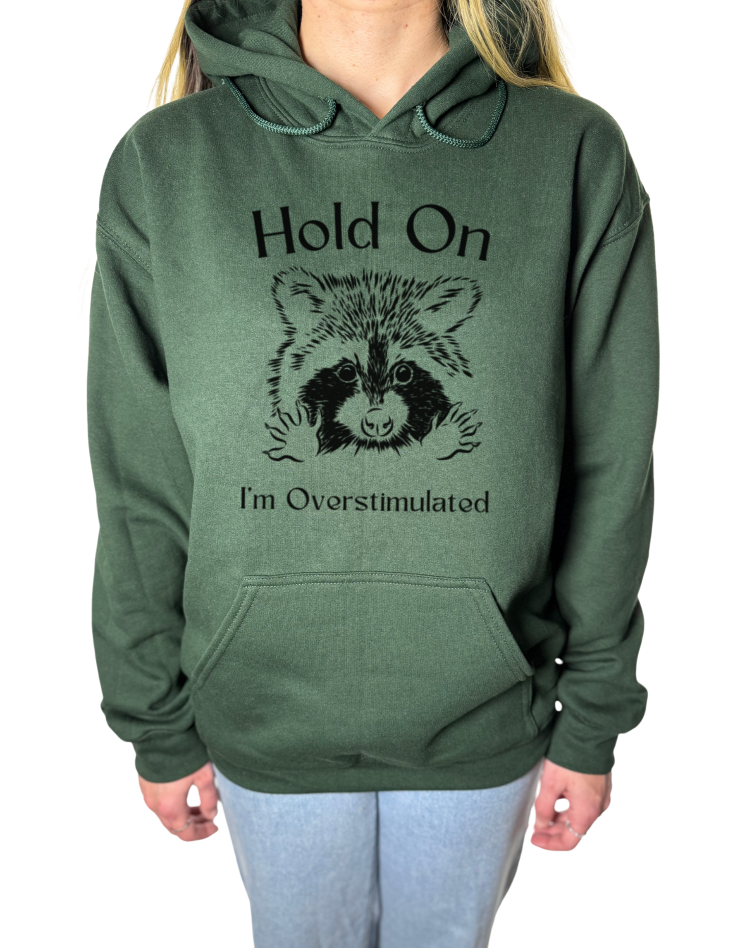 Hold On I’m Overstimulated Gildan Tops