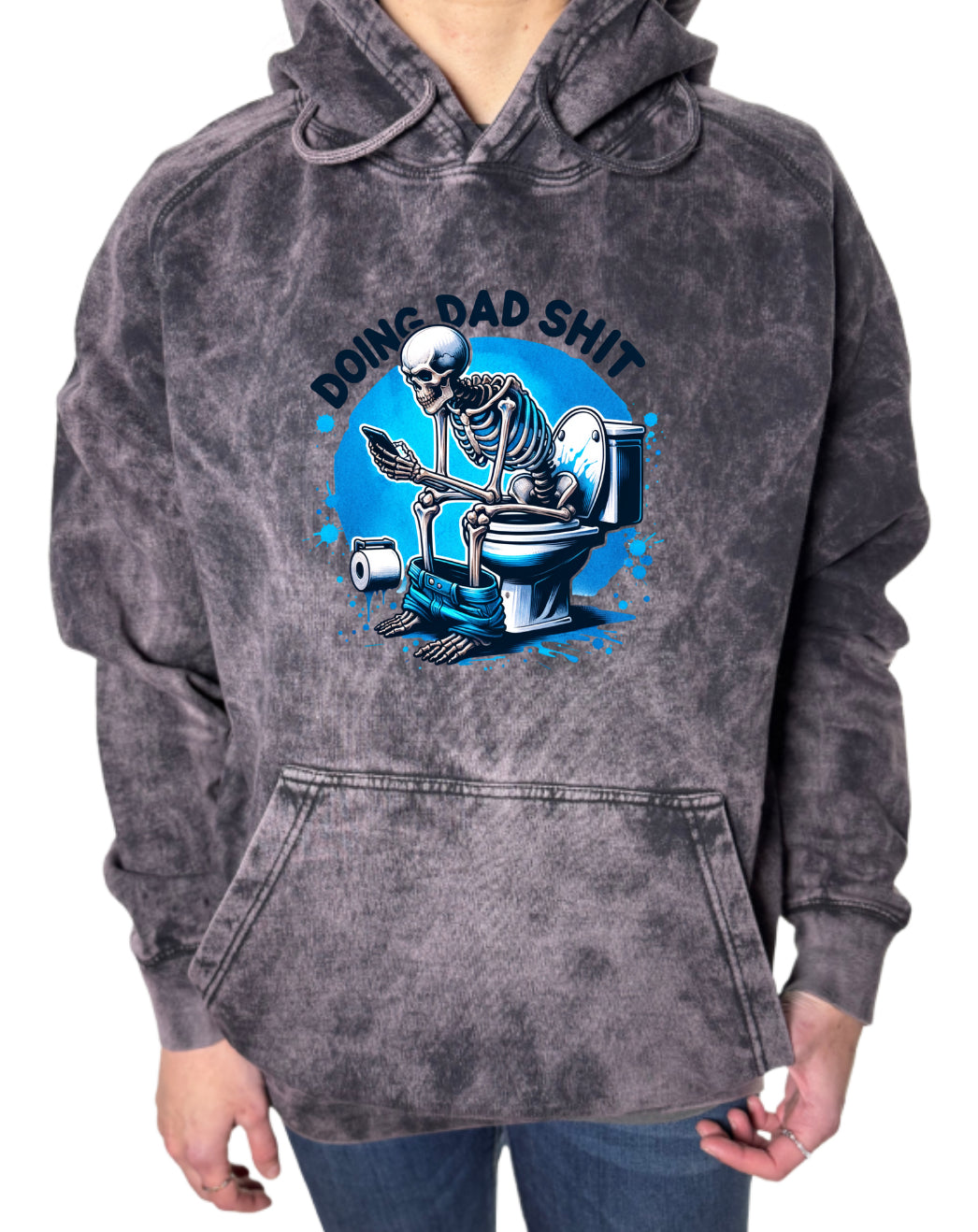 Doing Dad S*** Vintage Wash Hoodie
