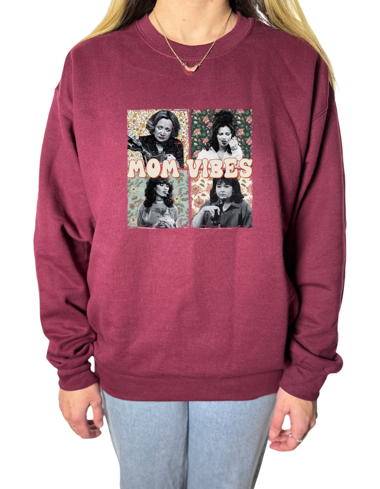 Mom Vibes Gildan Tops