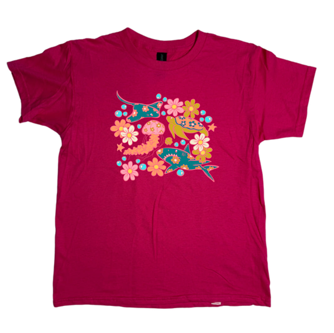 Ocean Vibes Gildan Youth Tee