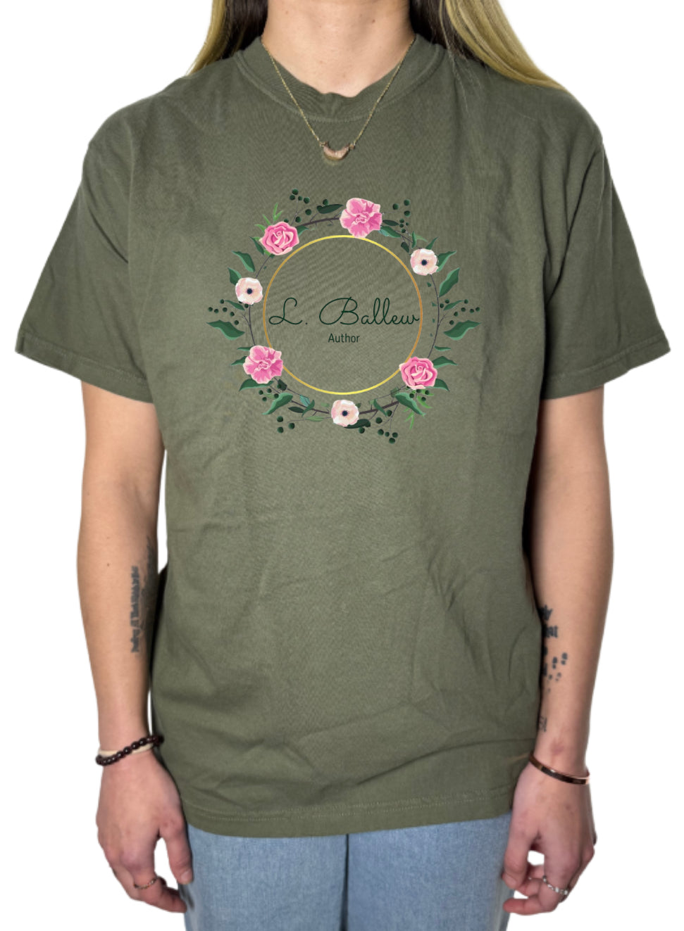 Officially Licensed L Ballew: L Ballew Comfort Colors Tee