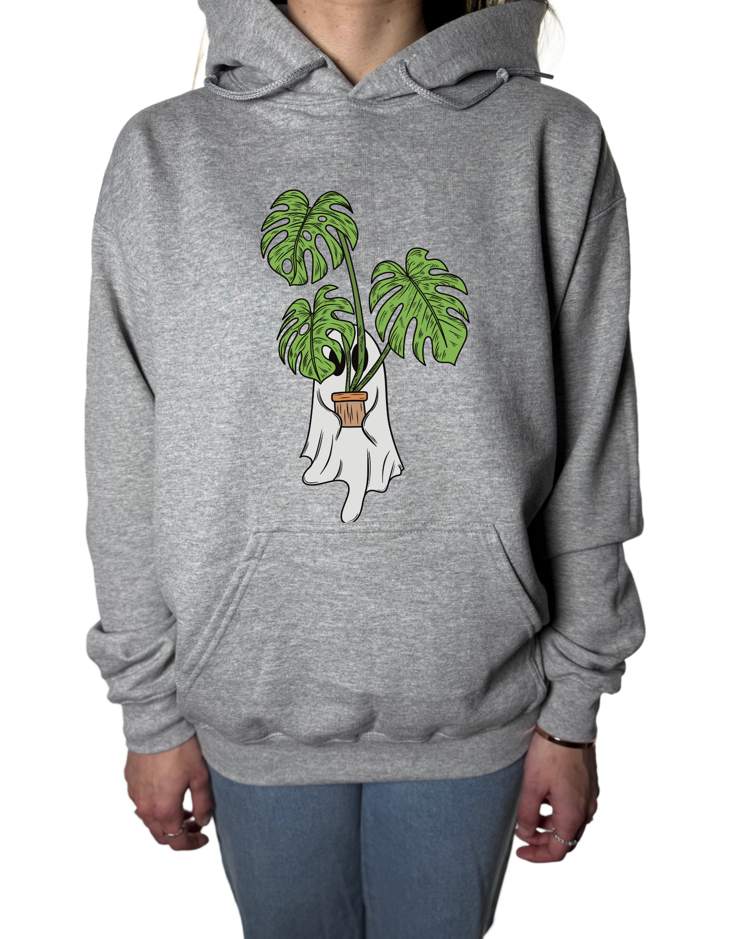 Monstera Ghostie Gildan Tops