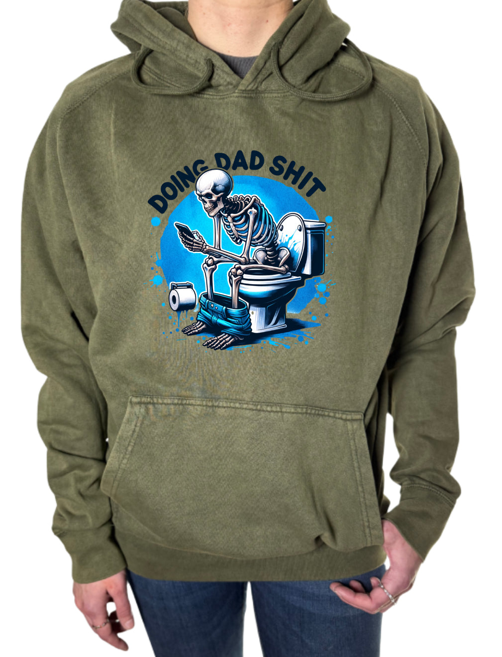 Doing Dad S*** Vintage Wash Hoodie