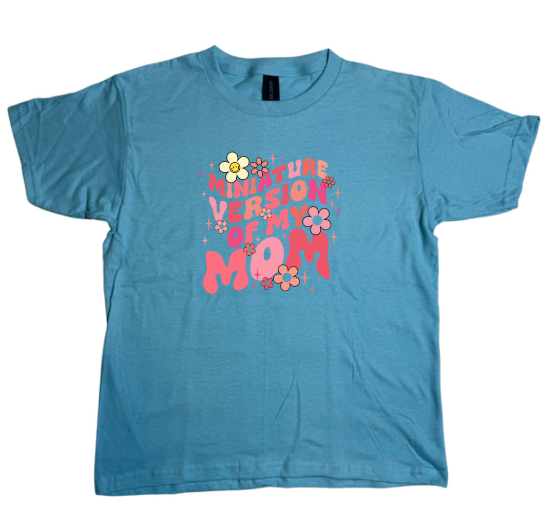 Miniature Version Of My Mom Gildan Youth Tee