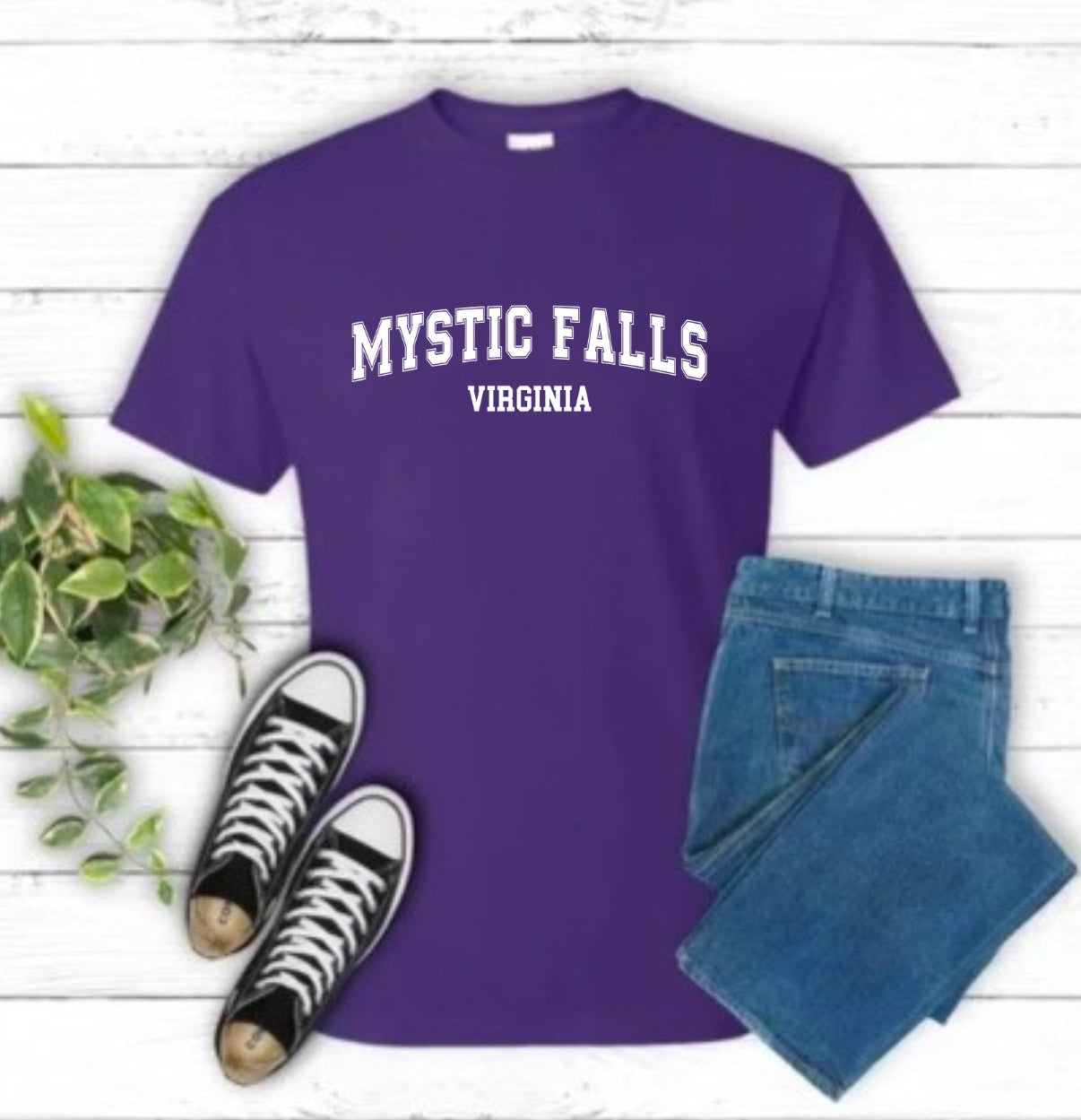 Mystic Falls Gildan Tops
