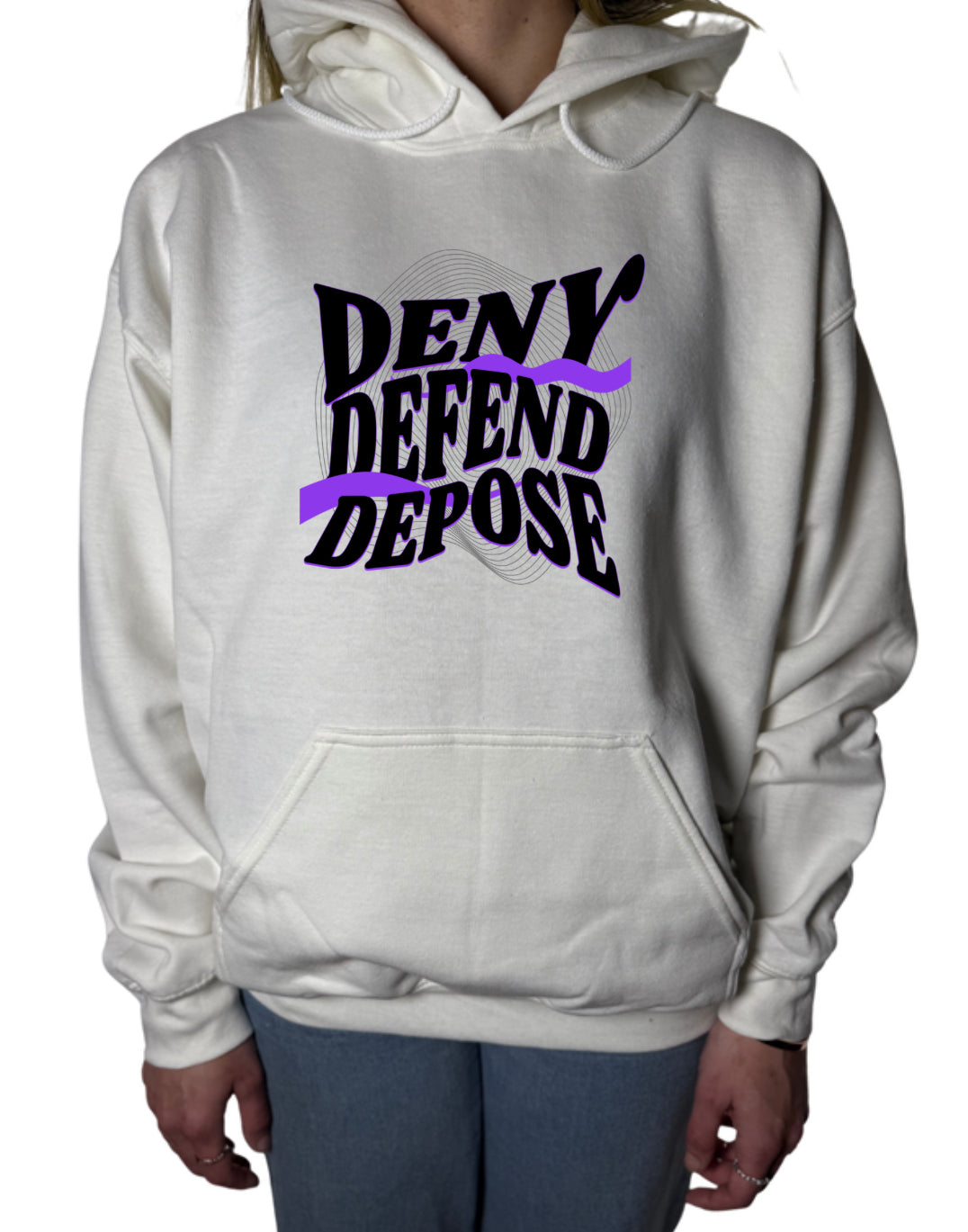 Deny Denfend Depose Gildan Tops