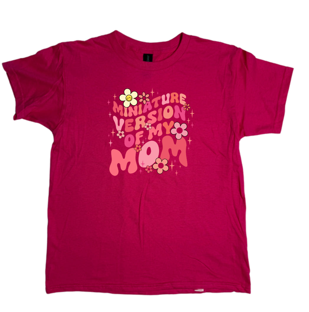 Miniature Version Of My Mom Gildan Youth Tee