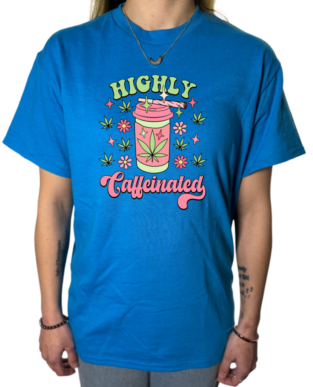 Caffeinated Gildan Tops