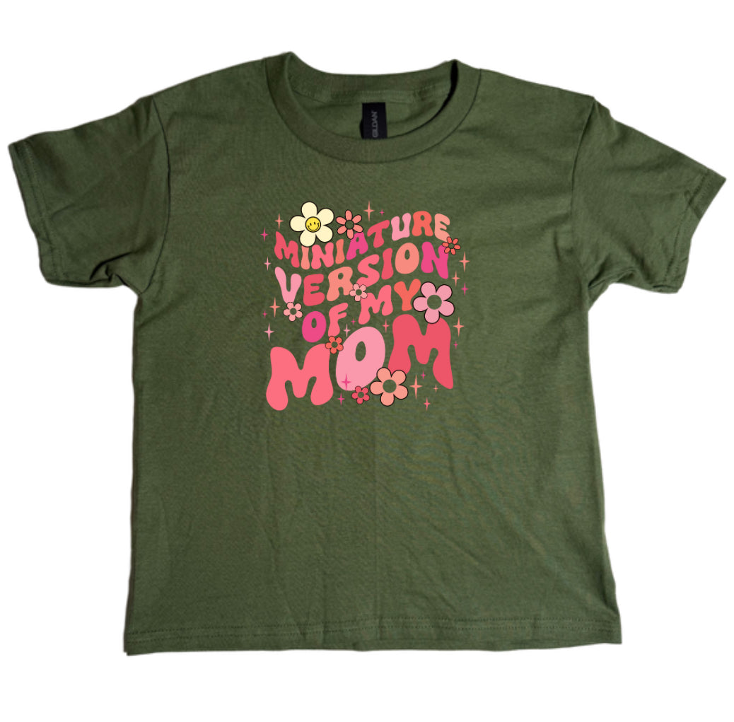 Miniature Version Of My Mom Gildan Youth Tee