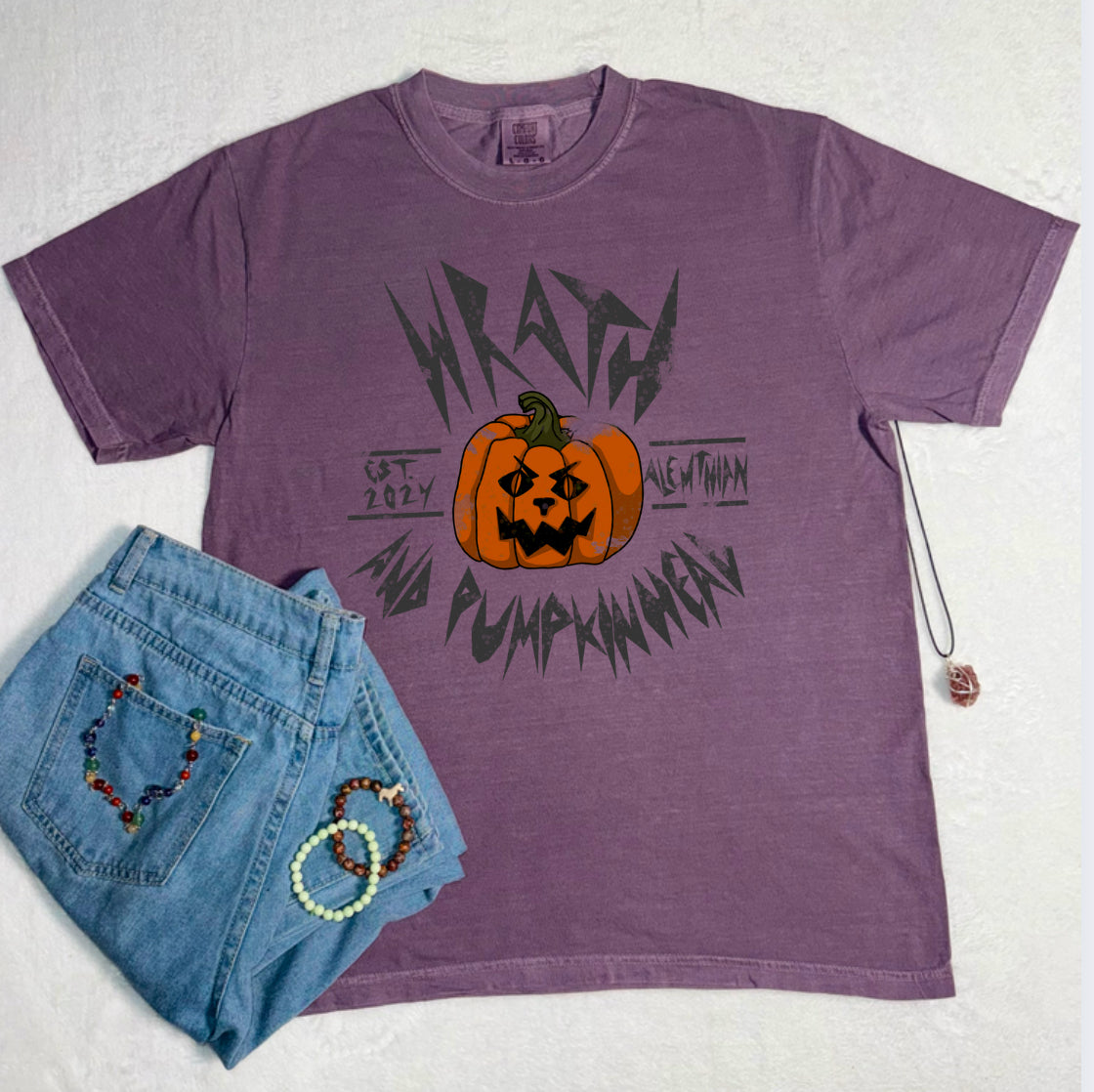 Officially Licensed Brea Lamb: Wrath and 🎃 World Tour Comfort Colors Band Tee